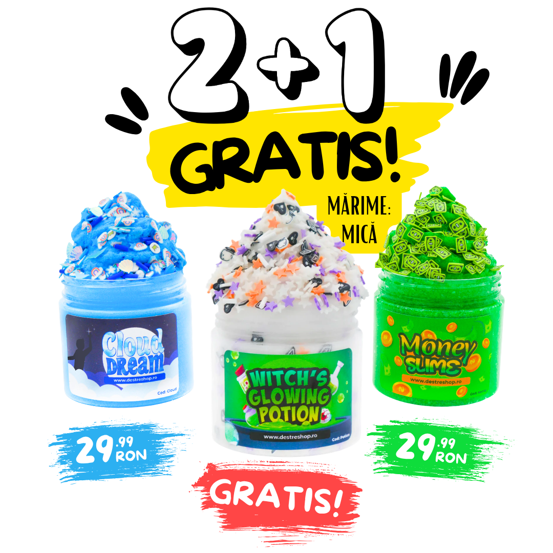 2+1 GRATIS — SLIMES BESTSELLER MICI