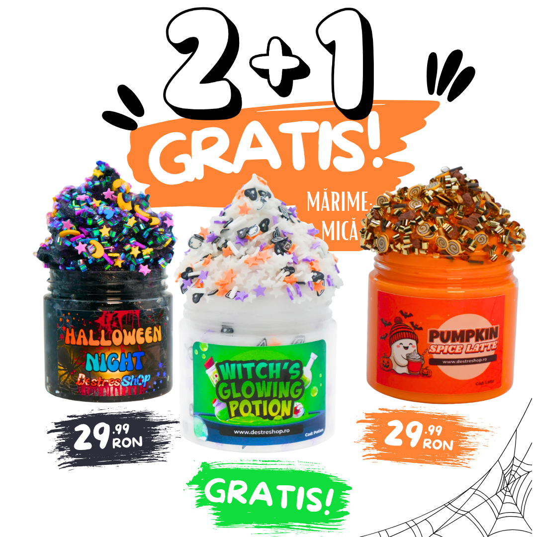 2+1 GRATIS — SLIMES HALLOWEEN MICI