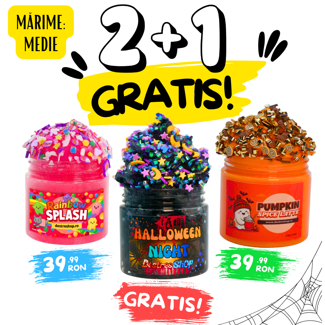 2+1 GRATIS — SLIMES TRICK-OR-TREAT MEDII
