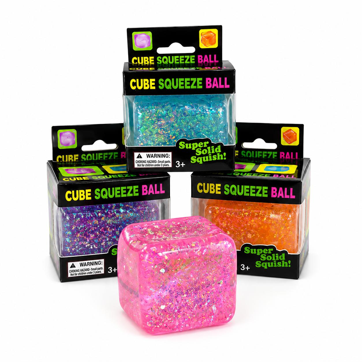 Cub Needoh - Antistress squishy 5 cm, jucarie elastica soft, cub moale relaxare- MODEL ALEEATOR